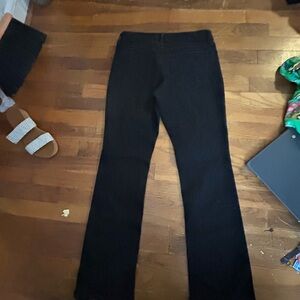 Old navy black boot-cut jeans